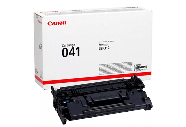 Тонер-картридж 041 BK для Canon LBP312x, 10К (O) 0452C002 (Original)