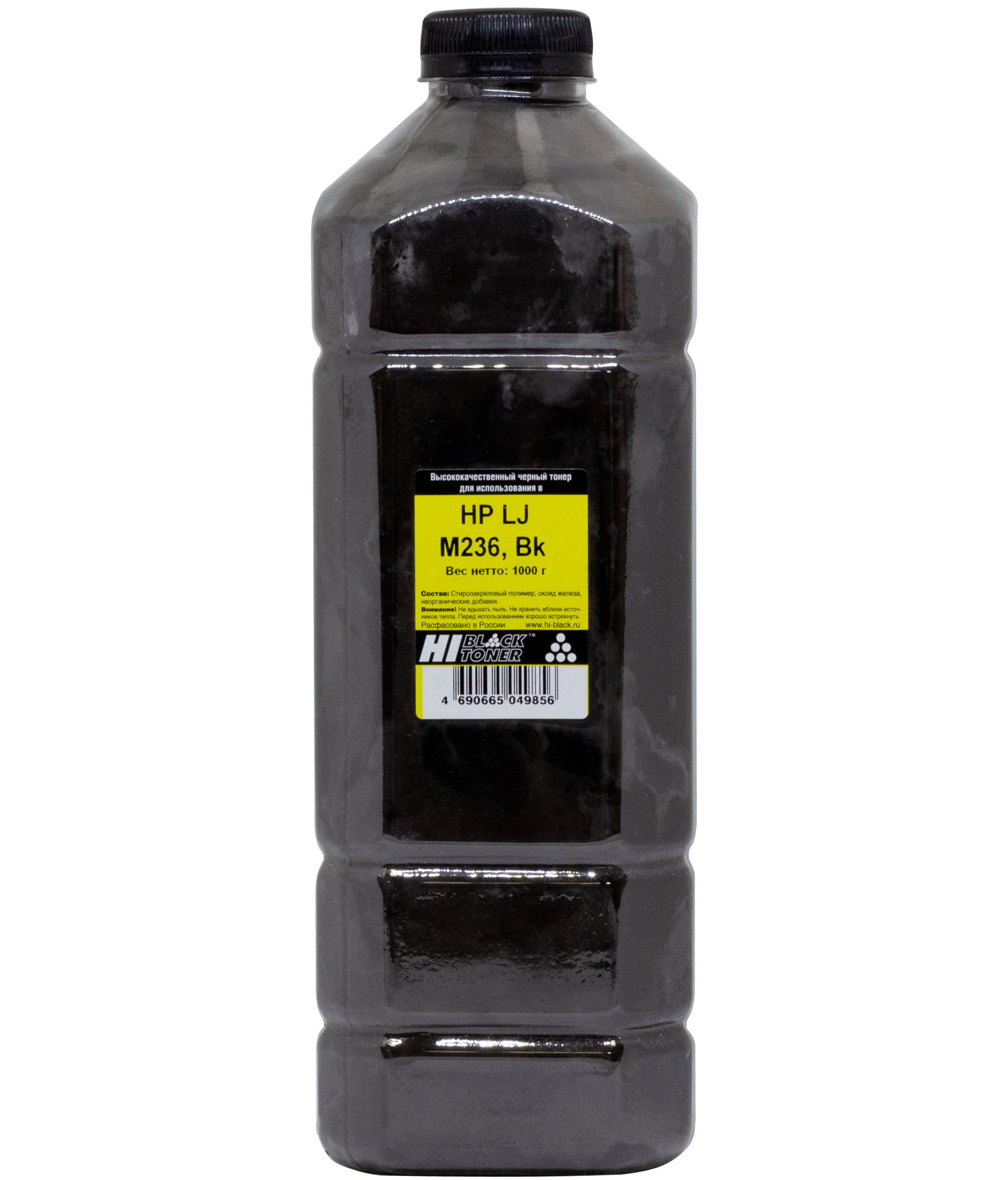 Тонер Hi-Black для HP LJ M236, Bk, 1 кг, канистра (Hi-Black)