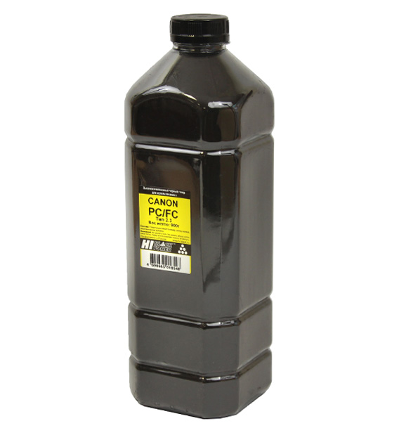 Тонер Hi-Black для Canon PC/FC, Тип 2.3, Bk, 900 г, канистра (Hi-Black)