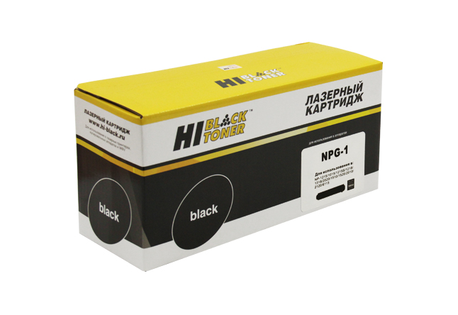 Тонер-картридж Hi-Black (HB-NPG-1) для Canon NP-1215/1550/2020/6317/6416, туба, 3,8K (Hi-Black)