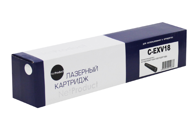 Тонер-картридж NetProduct (N-C-EXV18) для Canon iR-1018/1020/1022/1024, туба, 8,4K (NetProduct)