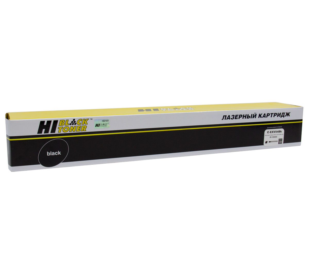Тонер-картридж Hi-Black (HB-C-EXV54 Bk) для Canon iR C3025/C3025i/C3125i/C3226i, Bk, 15,5K (Hi-Black)