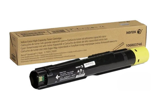 Тонер-картридж XEROX VersaLink C7020/7025/7030, 16,5К (O) желтый 106R03746 (Original)