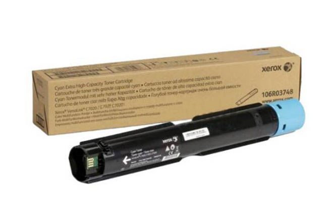 Тонер-картридж XEROX VersaLink C7020/7025/7030, 16,5К (O) голубой 106R03748