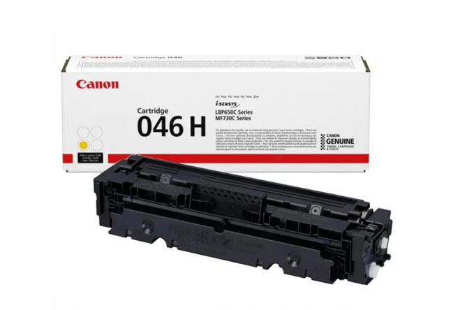Тонер-картридж 046H Y Canon i-SENSYS LBP650, MF730, 5К (O) желтый 1251C002 (Original)