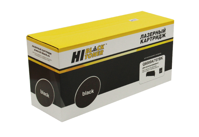Картридж Hi-Black (HB-Q6000A) для HP CLJ 1600/2600/2605, Восстановленный, Bk, 2,5K (Hi-Black)