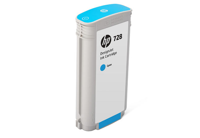 Картридж 728 для HP DJ T730/T830, 130ml (O) Cyan F9J67A (Original)