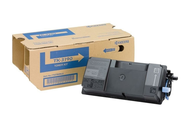 Тонер-картридж TK-3190 Kyocera P3045DN/P3050DN/P3055DN/P3060DN, 25K (O) чёрный 1T02T60NL0 (Original)