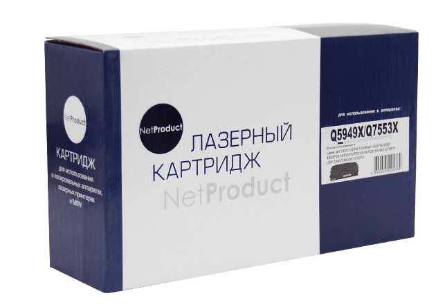 Картридж NetProduct (N-Q5949X/Q7553X) для HP LJ P2015/1320/3390/3392, Универсальный, 7K (NetProduct)
