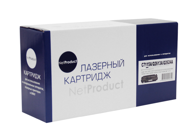 Картридж NetProduct (N-C7115A/Q2613A/Q2624A) для HP LJ 1200/1300/1150, Универсальный, 2,5K (NetProduct)