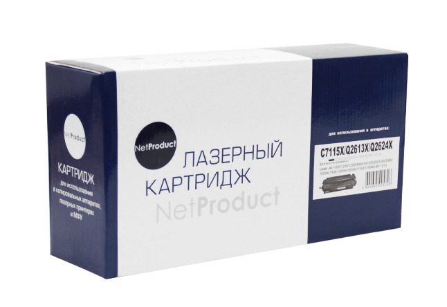 Картридж NetProduct (N-C7115X/Q2613X/Q2624X) для HP LJ 1200/1300/1150, Универсальный, 4K (NetProduct)