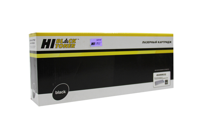 Тонер-картридж Hi-Black (HB-46490632) для OKI C532/C542/MC573/MC563, Bk, 7K (Hi-Black)