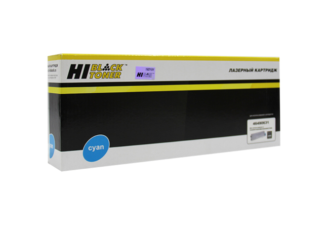 Тонер-картридж Hi-Black (HB-46490631) для OKI C532/C542/MC573/MC563, C, 6K (Hi-Black)