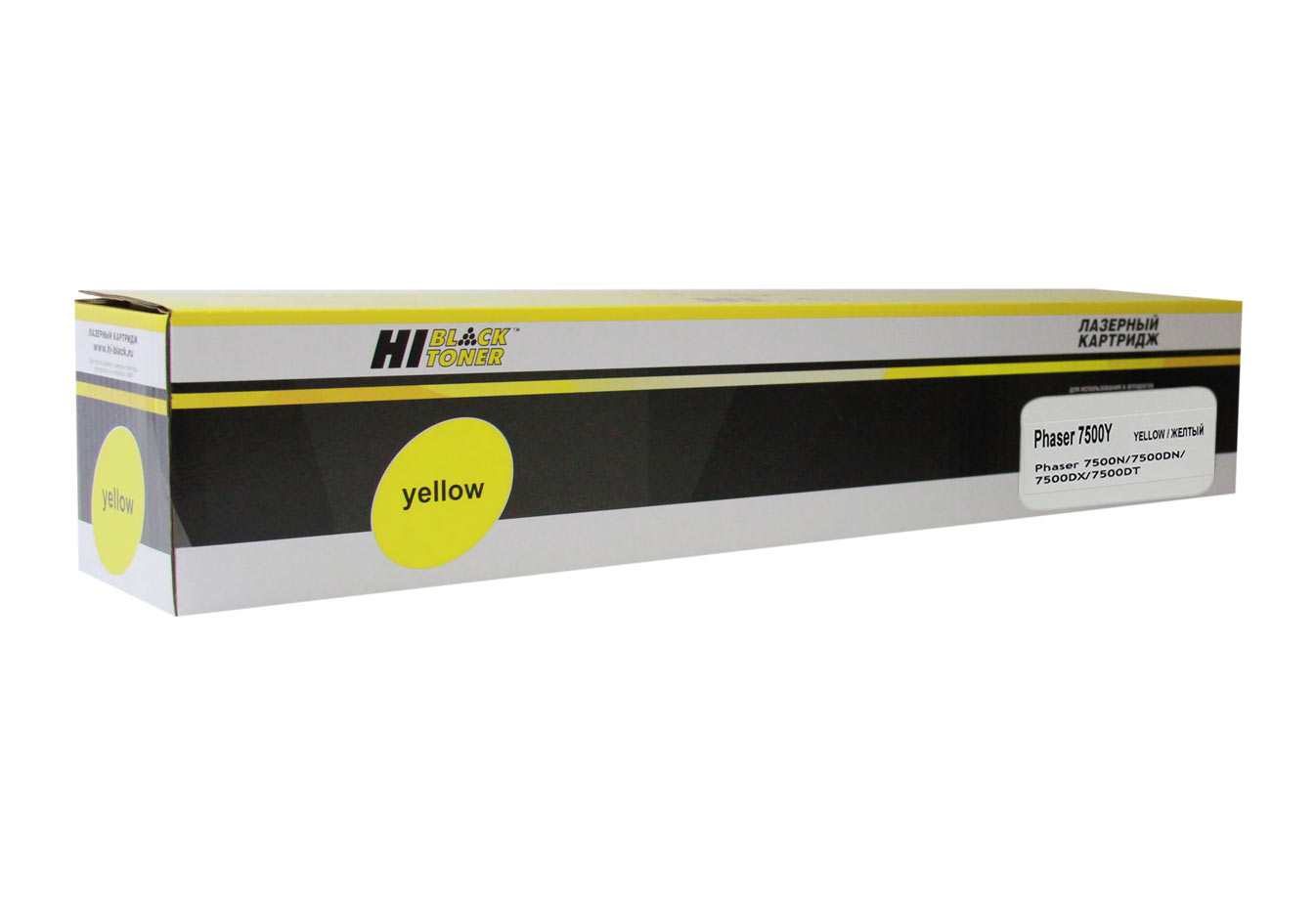 Тонер-картридж Hi-Black (HB-106R01445) для Xerox Phaser 7500, Y, 17,8K (Hi-Black)