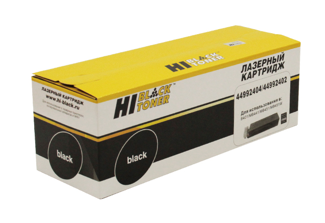 Тонер-картридж Hi-Black (HB-44992404/44992402) для OKI B401/MB441/451, 2,5K (Hi-Black)