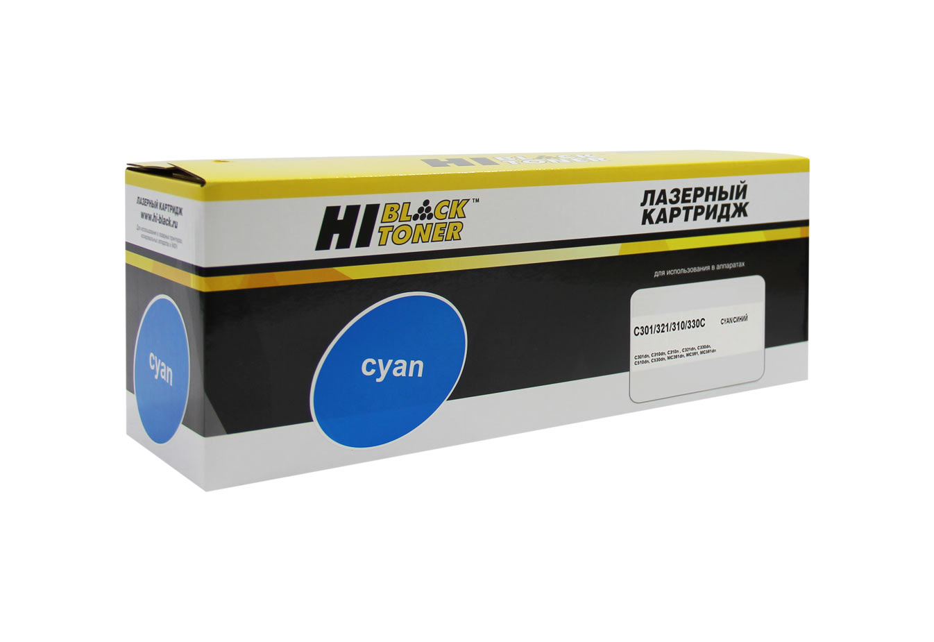 Тонер-картридж Hi-Black (HB-44973543) для OKI C301DN/C321DN/C310DN/C330DN/MC351DN, C, 1,5K (Hi-Black)