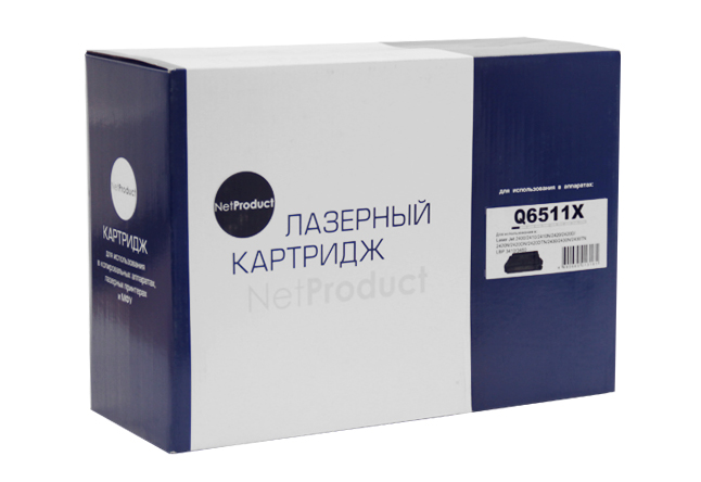 Картридж NetProduct (N-Q6511X) для HP LJ 2410/2420/2430, 12K (NetProduct)