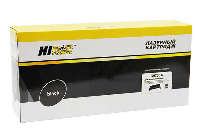 Картридж Hi-Black (HB-C9730A) для HP CLJ 5500/5550, Восстановленный, Bk, 13K (Hi-Black)