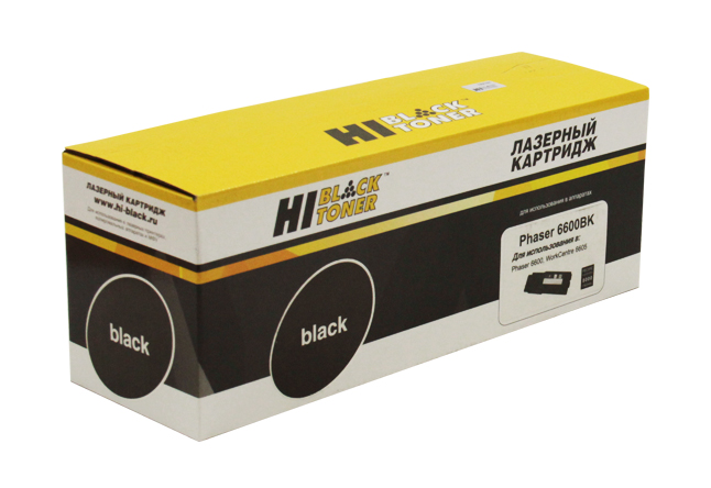 Тонер-картридж Hi-Black (HB-106R02236) для Xerox Phaser 6600/WC 6605, Bk, 8K (Hi-Black)