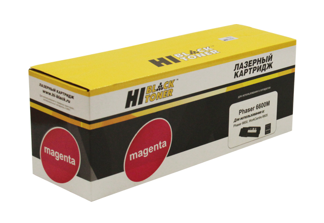 Тонер-картридж Hi-Black (HB-106R02234) для Xerox Phaser 6600/WC 6605, M, 6K (Hi-Black)