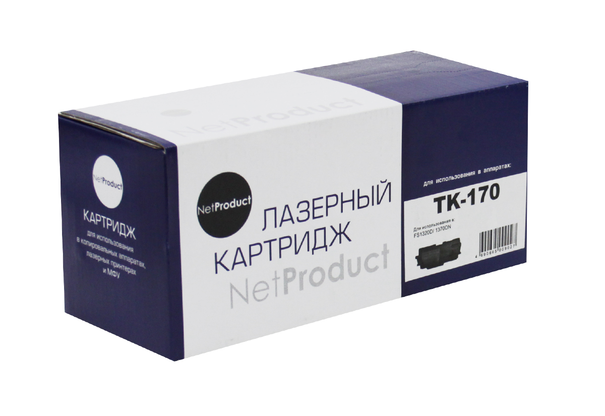 Тонер-картридж NetProduct (N-TK-170) для Kyocera FS-1320D/1370DN/ECOSYS P2135d, 7,2K (NetProduct)