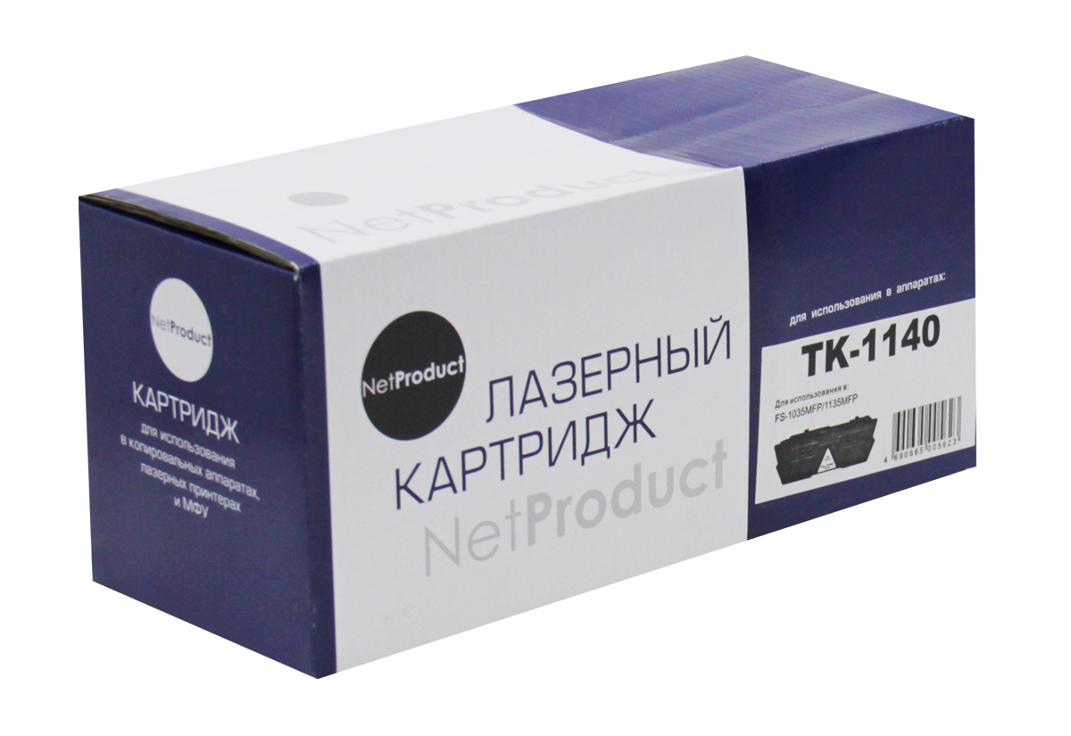 Тонер-картридж NetProduct (N-TK-1140) для Kyocera FS-1035MFP/DP/1135MFP/M2035DN, 7,2K (NetProduct)