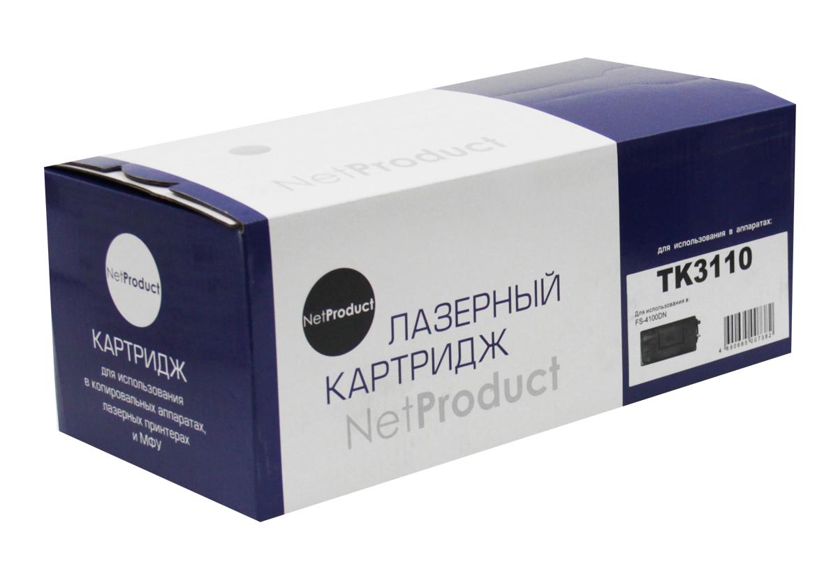 Тонер-картридж NetProduct (N-TK-3110) для Kyocera FS-4100DN, 15,5K (NetProduct)