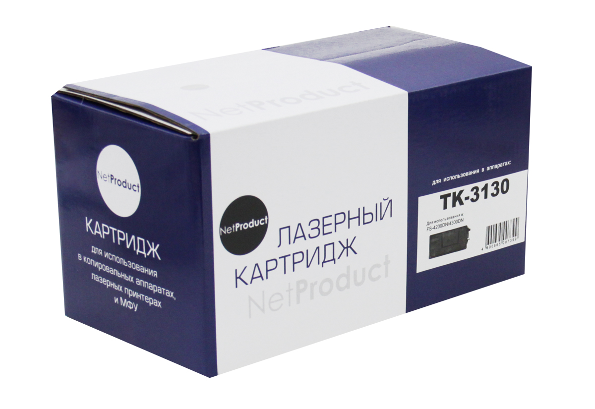 Тонер-картридж NetProduct (N-TK-3130) для Kyocera FS-4200DN/4300DN, 25K (NetProduct)