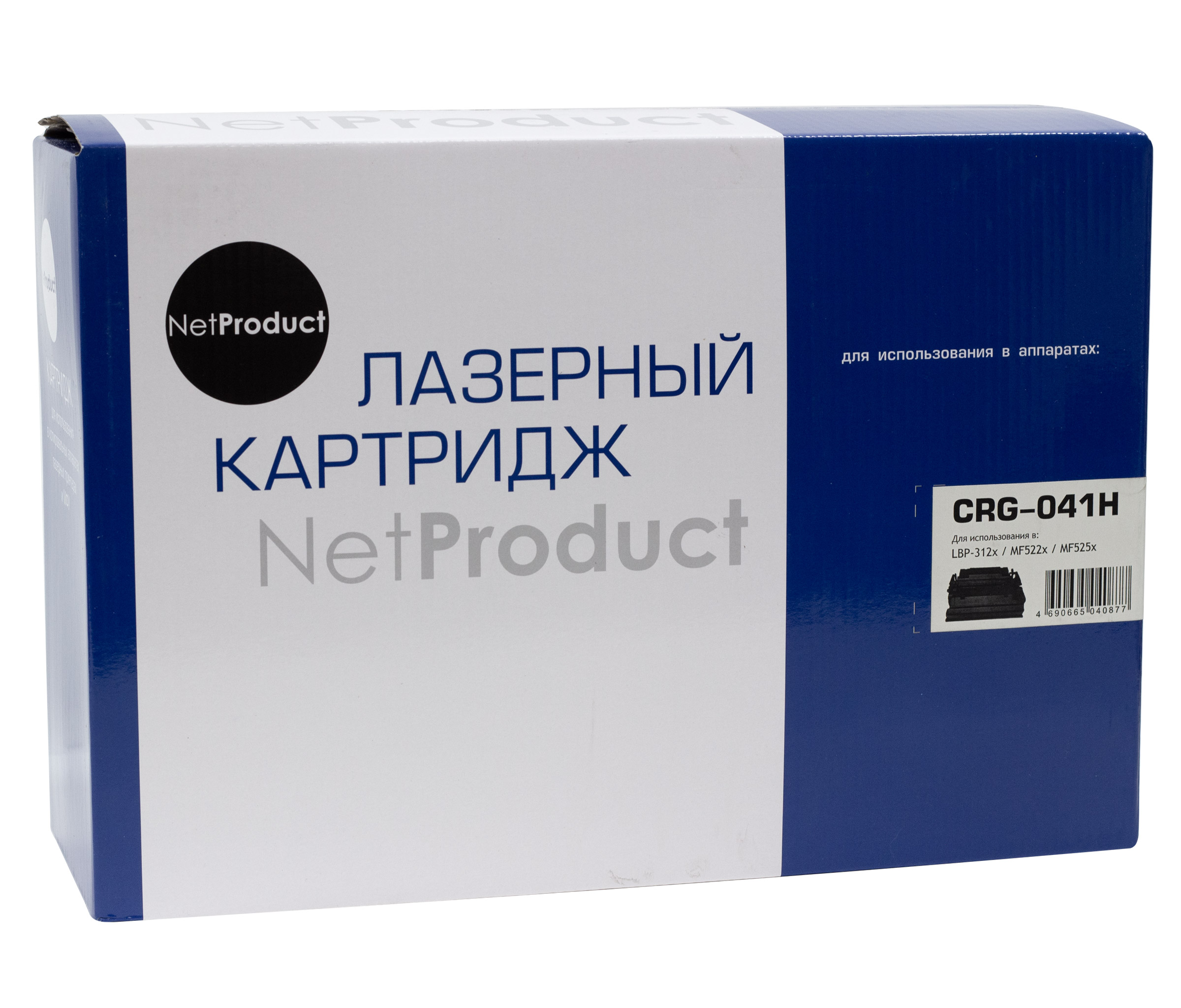 Картридж NetProduct (N-№041H) для Canon LBP-312x/MF522x/MF525x, 20K (NetProduct)