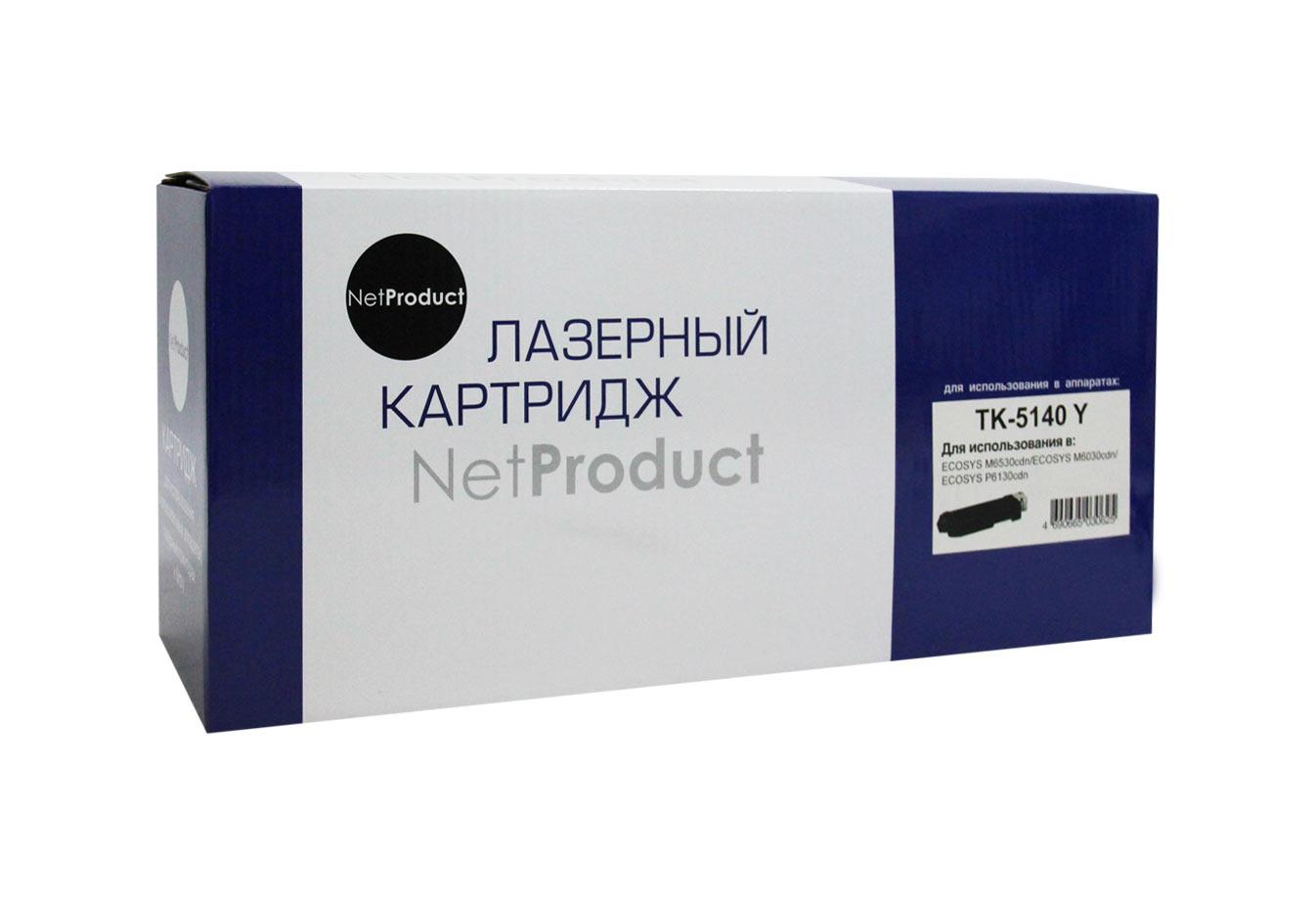 Тонер-картридж NetProduct (N-TK-5140Y) для Kyocera ECOSYS M6030cdn/M6530cdn, Y, 5K (NetProduct)