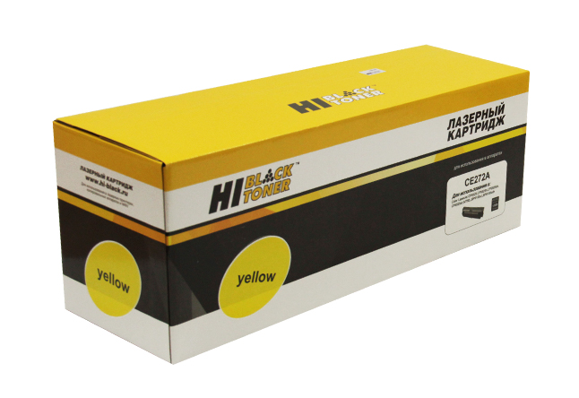 Картридж Hi-Black (HB-CE272A) для HP CLJ CP5520/5525/Enterprise M750, Восстанов., Y, 15K (Hi-Black)