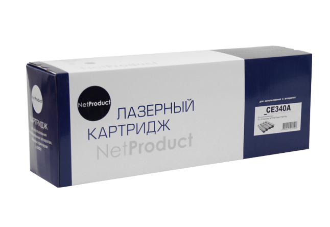 Картридж NetProduct (N-CE340A) для HP CLJ Enterprise MFP M775dn/775f/775z, №651A, Bk,13,5K (NetProduct)