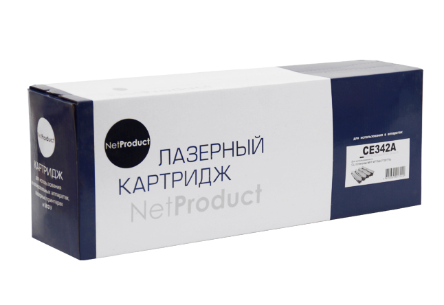 Картридж NetProduct (N-CE342A) для HP CLJ Enterprise MFP M775dn/775f/775z, № 651A, Y, 16K (NetProduct)