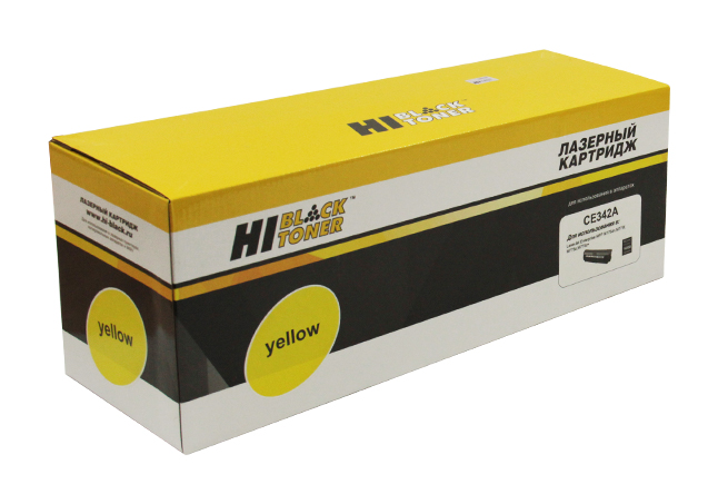 Картридж Hi-Black (HB-CE342A) для HP CLJ Enterprise MFP M775dn/775f/775z, №651A, Восстан, Y, 16K (Hi-Black)