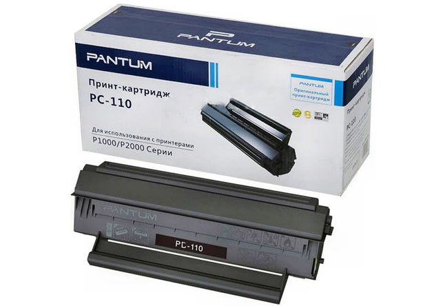 Картридж Pantum PC-110 P2000/P6005 (O) Bk, 1,5k (Pantum)
