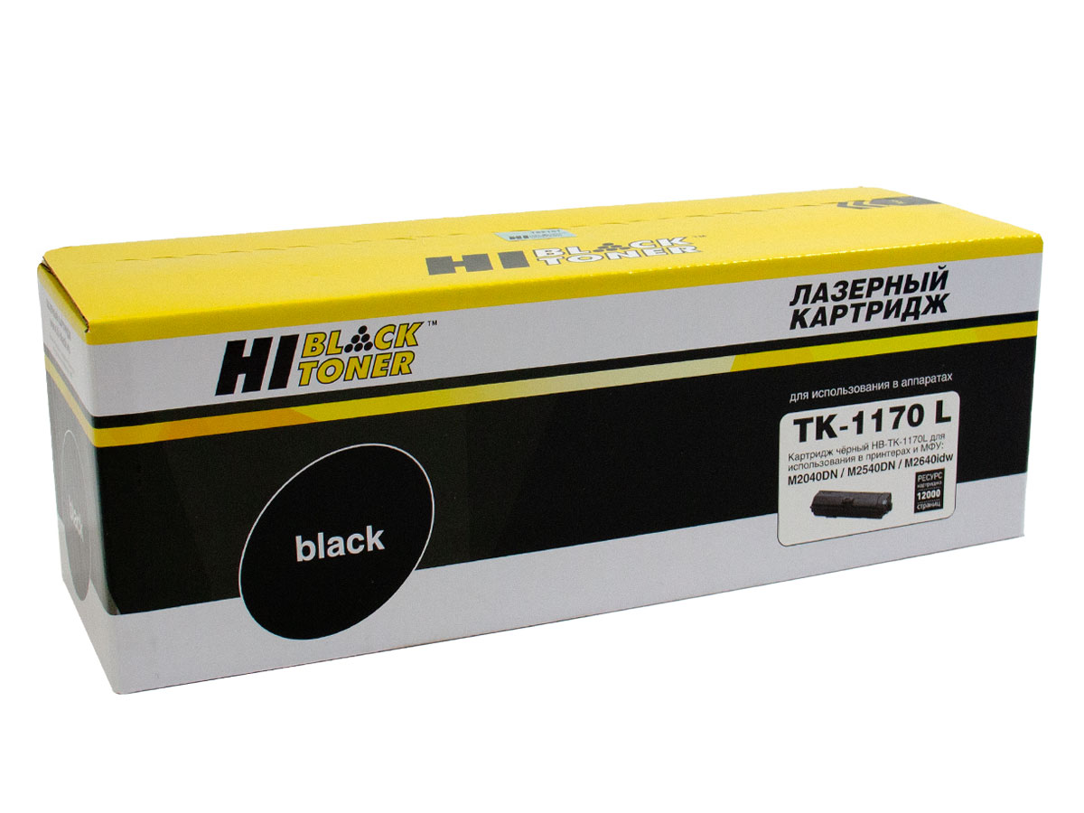 Тонер-картридж Hi-Black (HB-TK-1170L) для Kyocera M2040dn/M2540dn, 12K, с чипом (увелич. ресурс) (Hi-Black)