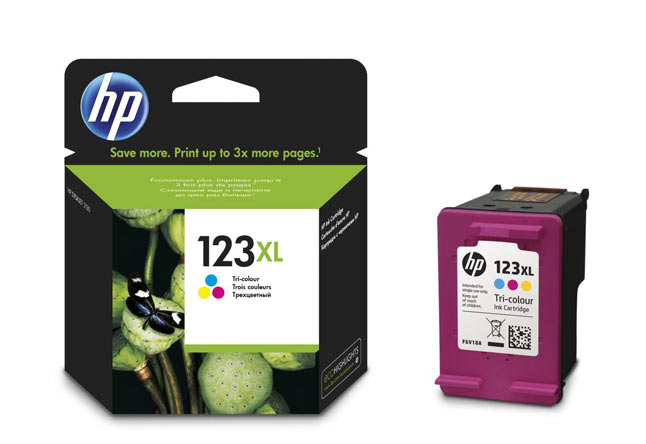 Картридж HP DJ2130 (О) F6V18AE, №123XL, Tricolor (уцен. срок годности, без гарантии) (Original)
