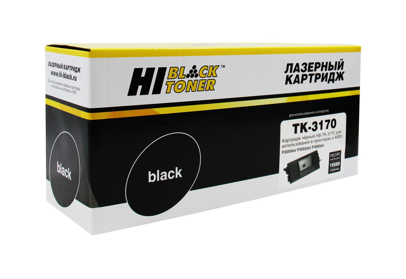 Тонер-картридж Hi-Black (HB-TK-3170) для Kyocera P3050dn/P3055dn/P3060dn, 15,5K, с/ч (Hi-Black)