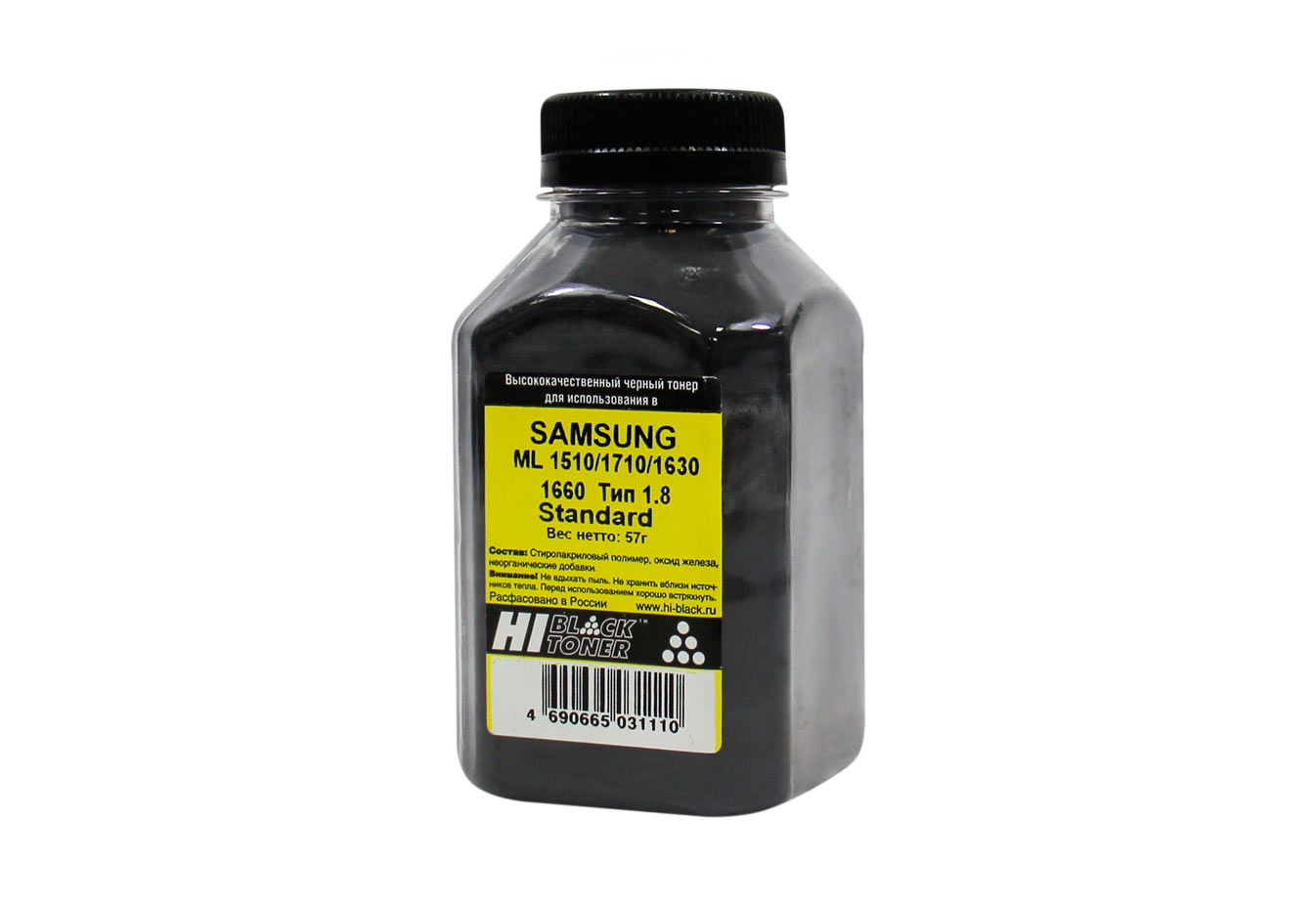 Тонер Hi-Black для Samsung ML-1510/1710/1630/1660, Standard, Тип 1.8, Bk, 57 г, банка (Hi-Black)