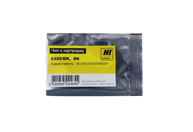 Чип Hi-Black к картриджу Samsung SCX-6220/6320 (6320D8), Bk, 8K (Hi-Black)