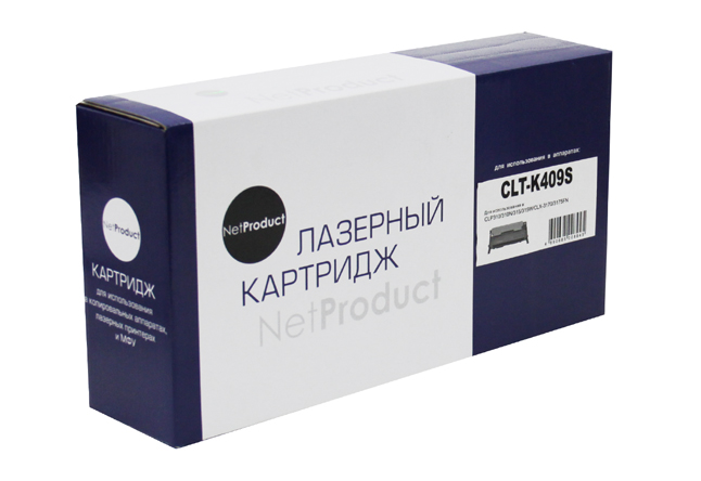 Тонер-картридж NetProduct (N-CLT-K409S) для Samsung CLP-310/315/CLX-3170fn/3175, Bk, 1,5K (NetProduct)
