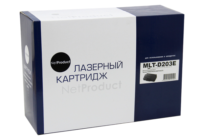 Картридж NetProduct (N-MLT-D203E) для Samsung SL-M3820/3870/4020/4070, 10K (новая прошивка) (NetProduct)