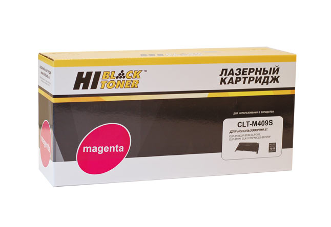 Тонер-картридж Hi-Black (HB-CLT-M409S) для Samsung CLP-310/315/CLX-3170fn/3175, M, 1K (Hi-Black)