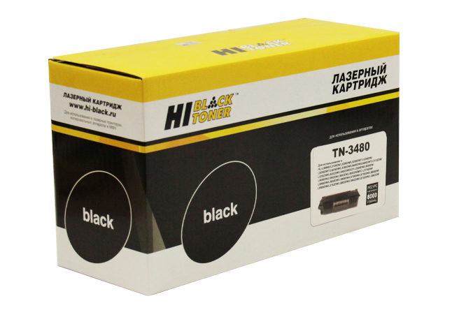 Тонер-картридж Hi-Black (HB-TN-3480) для Brother HL-L5000D/5100DN/5200DW, 8K (Hi-Black)