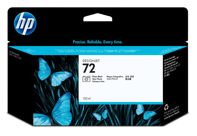 Картридж HP №72 DesignJet T1100/T610 Photo Black (130ml) (O) C9370A (Original)