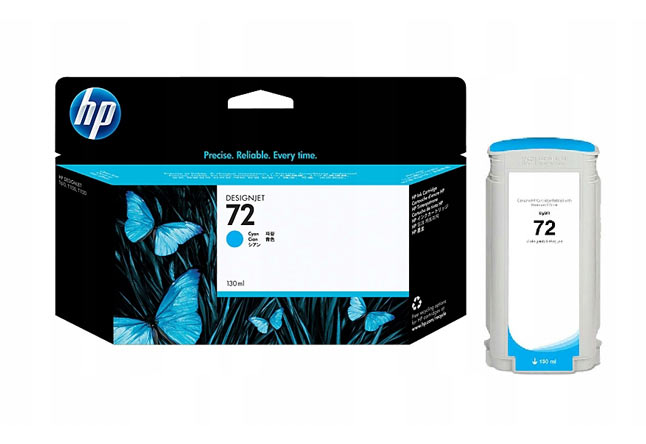 Картридж HP №72 DesignJet T1100/T610 (O) C9371A, C, 130ml (Original)