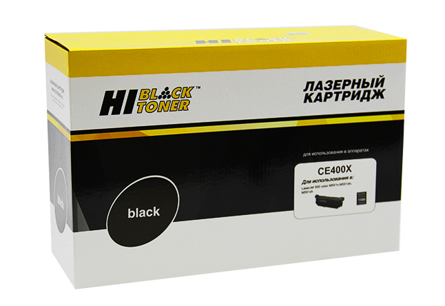 Картридж Hi-Black (HB-CE400X) для HP LJ Enterprise 500 color M551n/M575dn, Bk, 11K (Hi-Black)