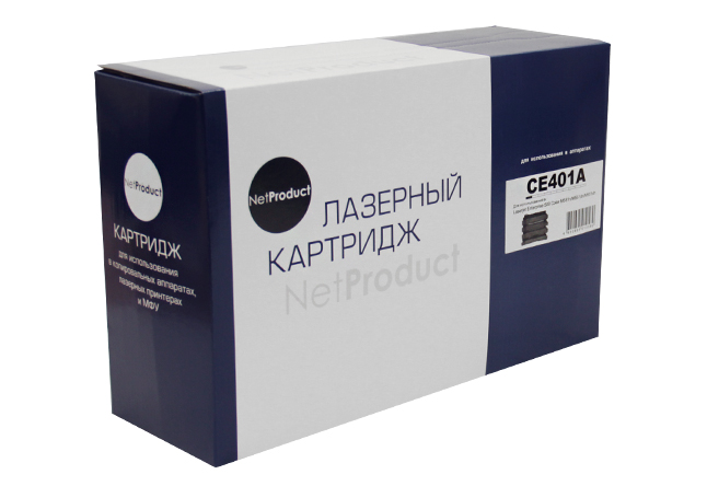 Картридж NetProduct (N-CE401A) для HP LJ Enterprise 500 color M551n/M575dn, C, 6K (NetProduct)