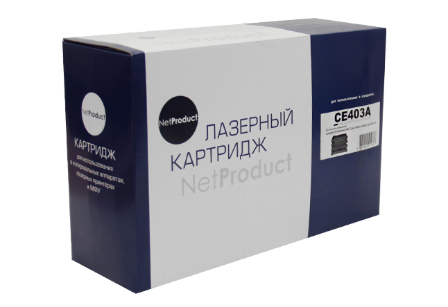Картридж NetProduct (N-CE403A) для HP LJ Enterprise 500 color M551n/M575dn, M, 6K (NetProduct)