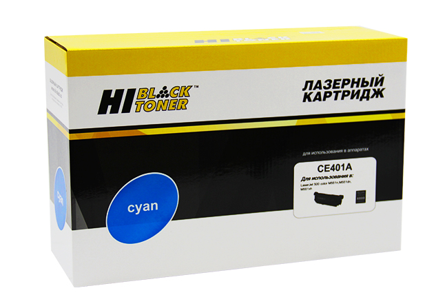 Картридж Hi-Black (HB-CE401A) для HP LJ Enterprise 500 color M551n/M575dn, C, 6K (Hi-Black)